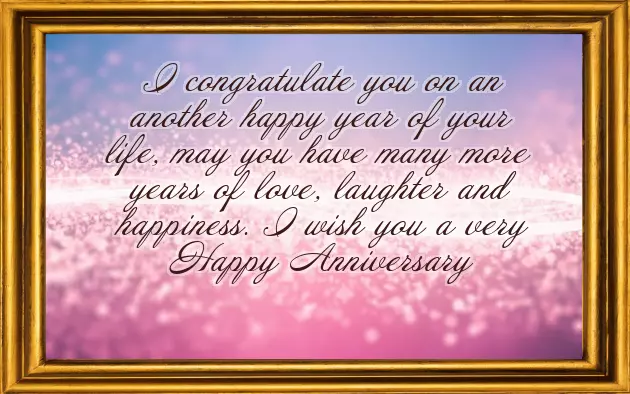 Happy Anniversary For Sister
