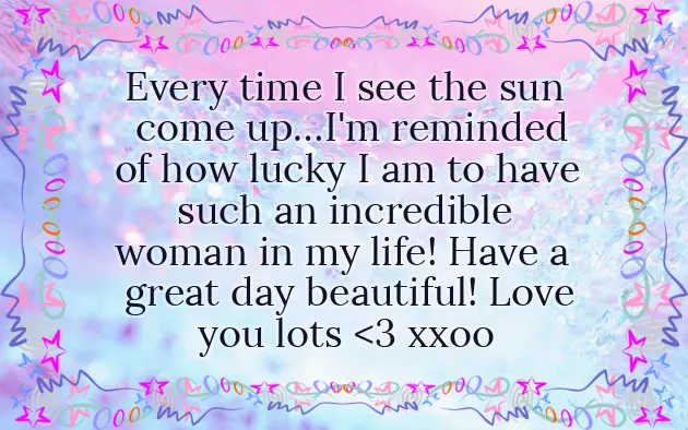 New Word For Good Morning