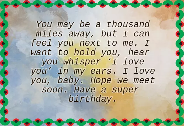 Sexy Birthday Wishes For Boyfriend