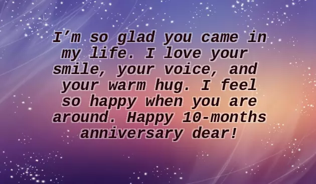 Happy 10Th Month Anniversary Happy 10Th Month Anniversary