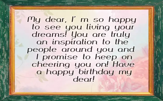 Birthday Wish For Gorgeous Lady