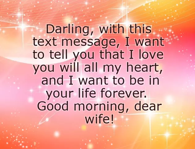 Wife Good Morning Wish