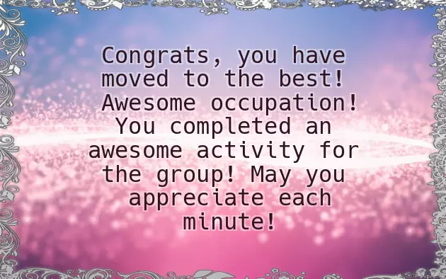 Congratulations On Your Championship