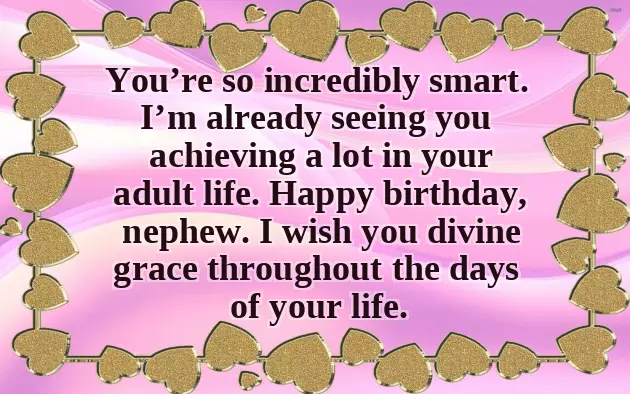 Birthday Wishes For Nephew 7 Year Old Birthday Wishes For Nephew 7 Year Old