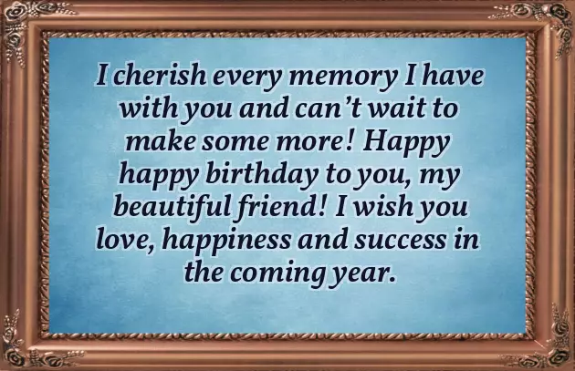 Happy Birthday To A Close Female Friend Happy Birthday To A Close Female Friend