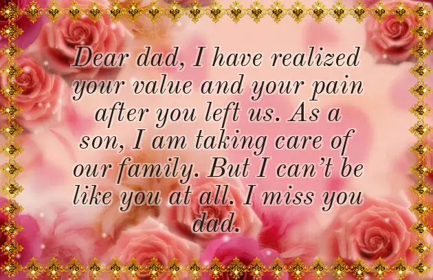 Late Fathers Day Wishes