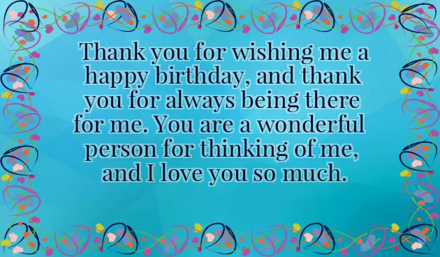 Thank You For Friends Birthday Wishes