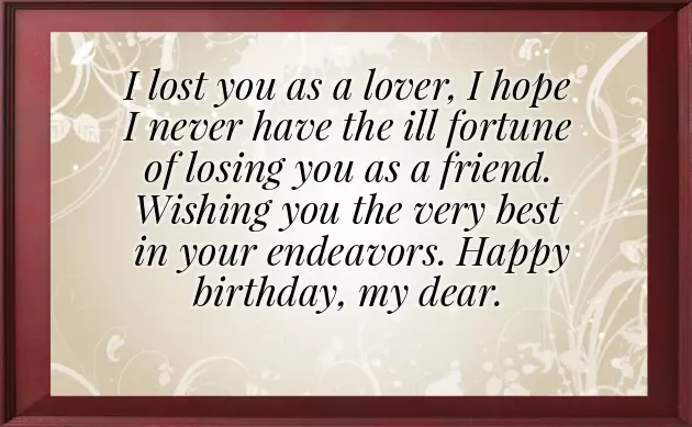 Wish Your Ex Girlfriend Happy Birthday Wish Your Ex Girlfriend Happy Birthday