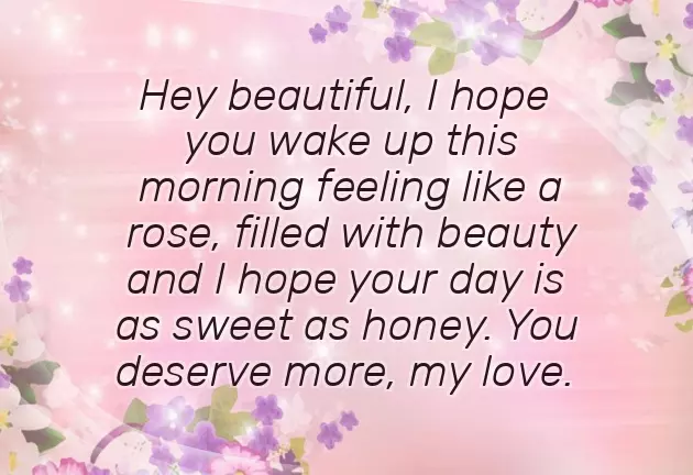 Cute Good Morning Wish