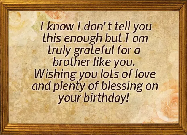 Happy Birthday To You Big Brother