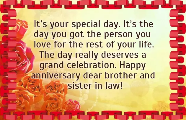 Happy Anniversary Quotes For Brother Happy Anniversary Quotes For Brother