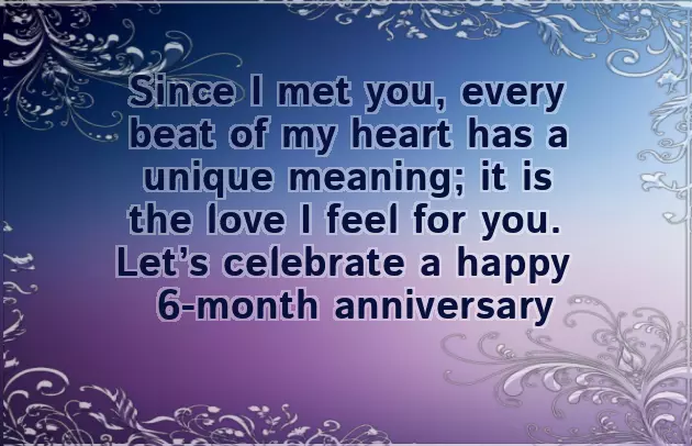 6 Month Engagement Anniversary