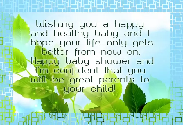 Wishes For New Parents Baby Shower