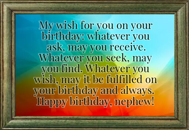 Birthday Sentiments For Nephew Birthday Sentiments For Nephew