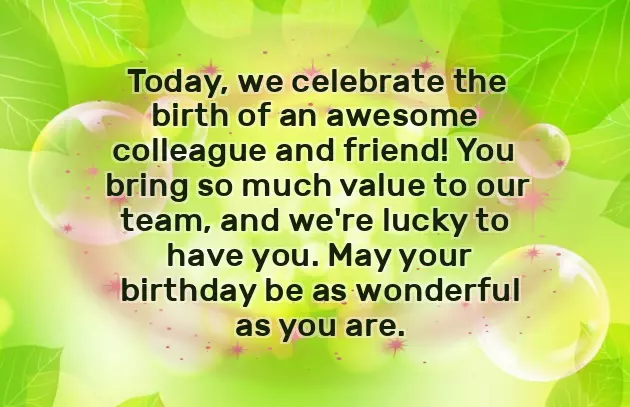 Coworker Birthday Wishes Coworker Birthday Wishes