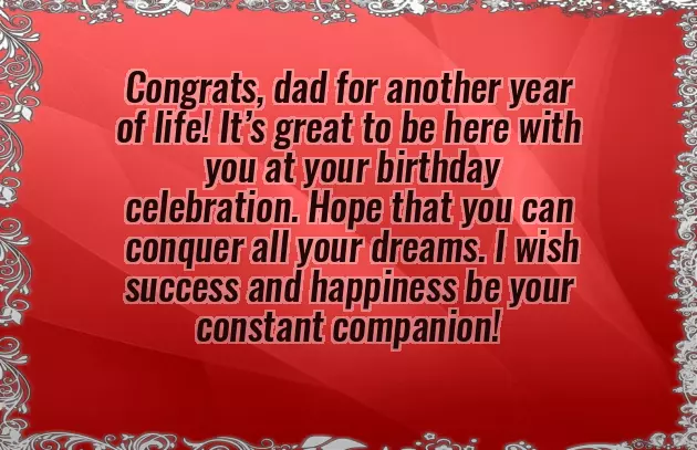 Wishing Father On His Birthday Wishing Father On His Birthday