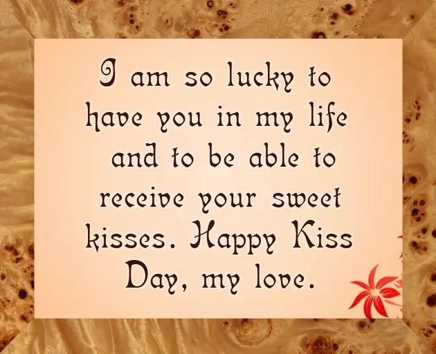 Happy Kiss Day Wishes For Girlfriend