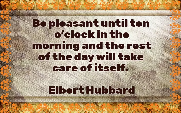 Very Very Good Morning