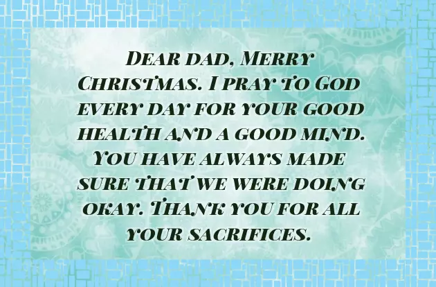 Merry Christmas Blessings Messages
