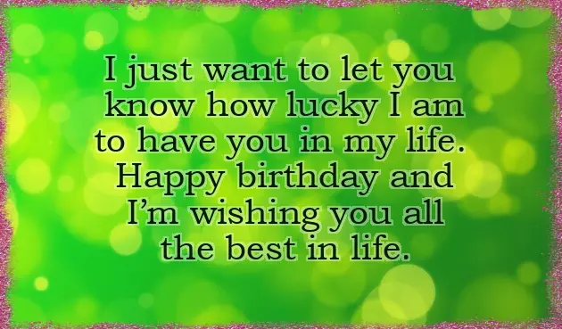 Bday Quotes For Love