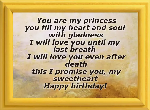 Sweet Happy Birthday Messages Sweet Happy Birthday Messages