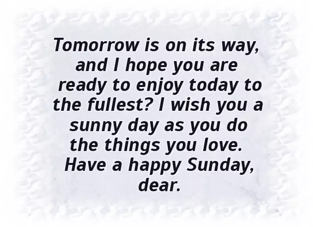 Sunday Love Greetings