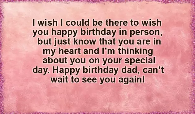 Birthday Quotes On Dad