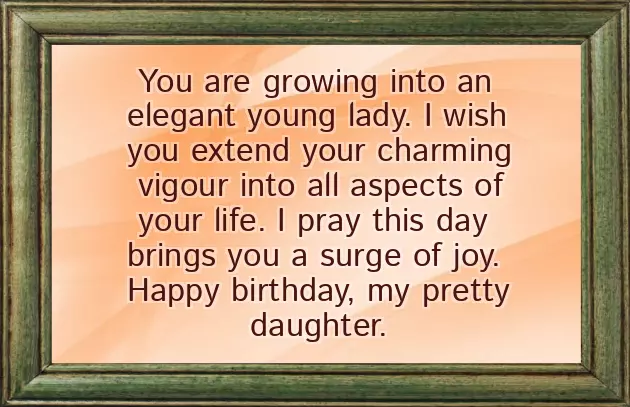 Birthday Wishes For Second Daughter