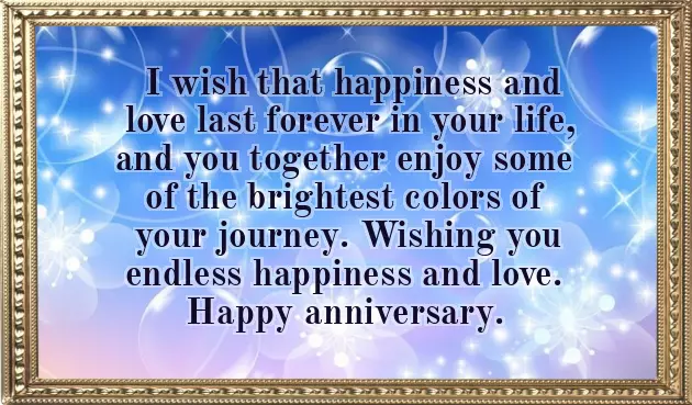 Anniversary Sister Wishes