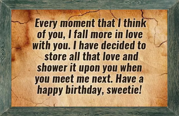 Small Birthday Quotes For Boyfriend