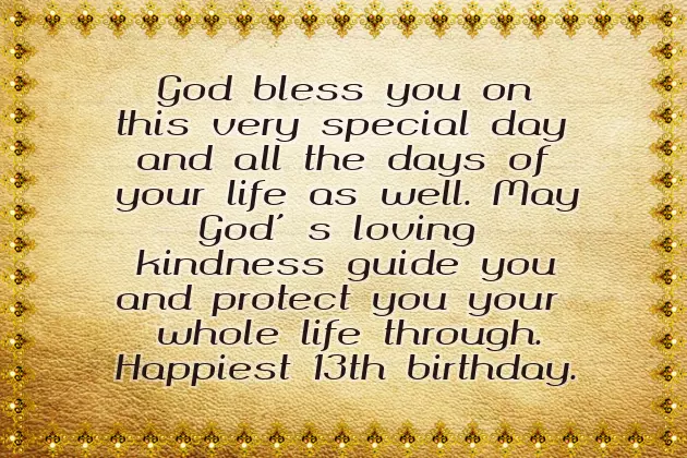 Happy 13Th Birthday Quotes Happy 13Th Birthday Quotes