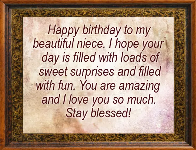 Birthday Wishes For Niece On 1St Birthday Birthday Wishes For Niece On 1St Birthday