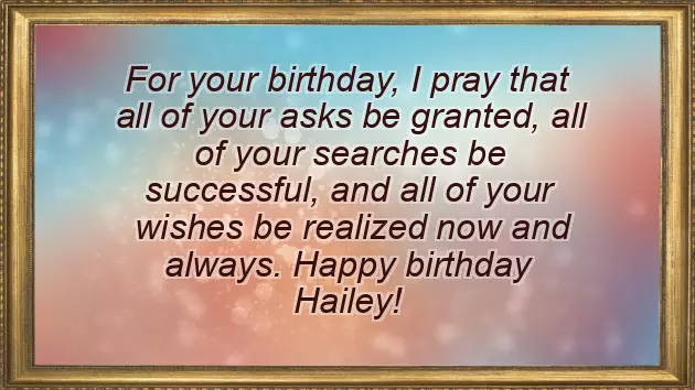 Happy Birthday Dear Hailey Happy Birthday Dear Hailey