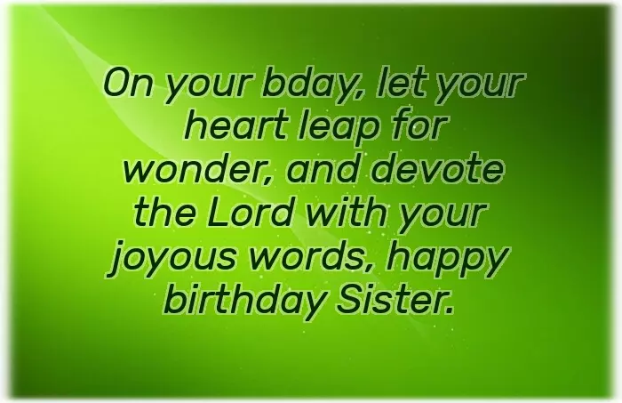 Birthday Wishes To A Senior Sister