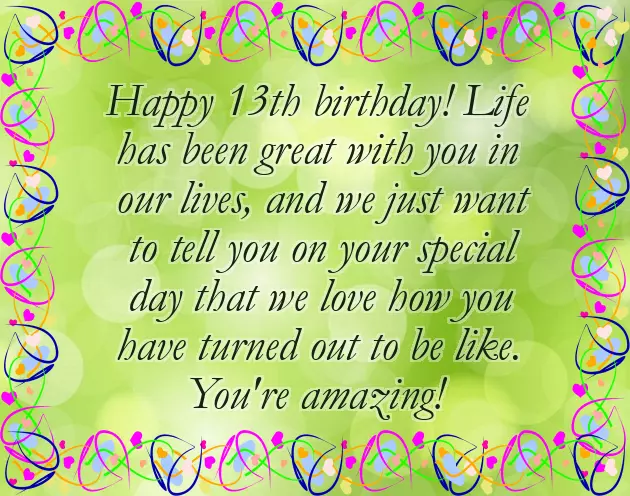 Happy 13Th Birthday Son From Mom