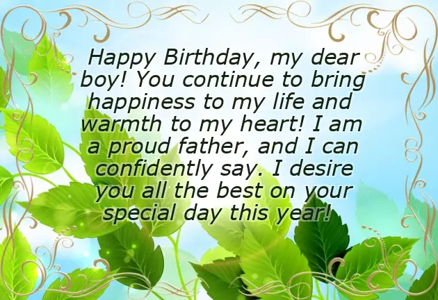 Birthday Greetings To My Son Quotes Birthday Greetings To My Son Quotes