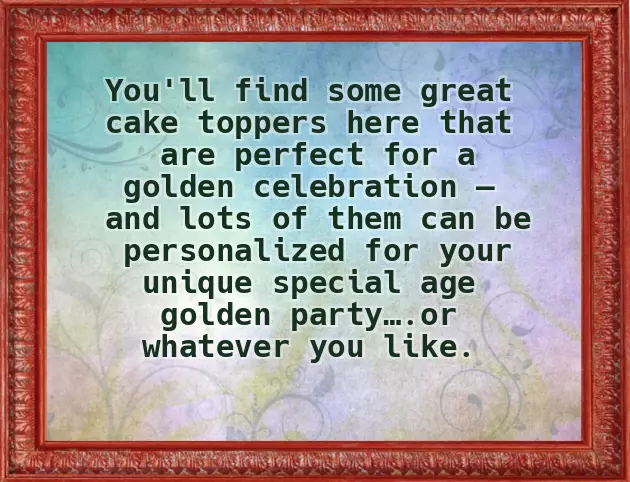 Golden Birthday Golden Birthday