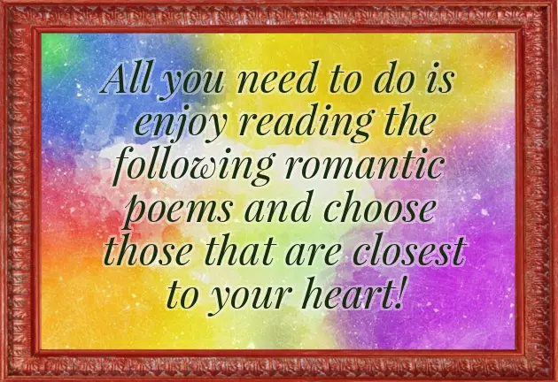 Sweet Poems For Your Girlfriend