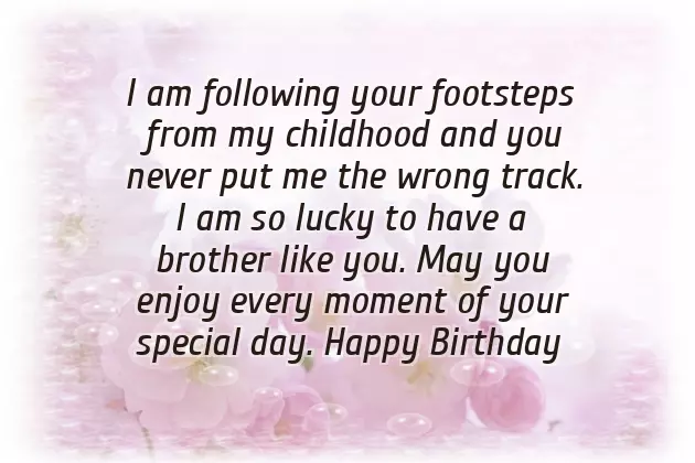 Wish You Very Happy Birthday Bhai