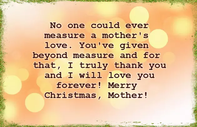Christmas Message For Mum Christmas Message For Mum