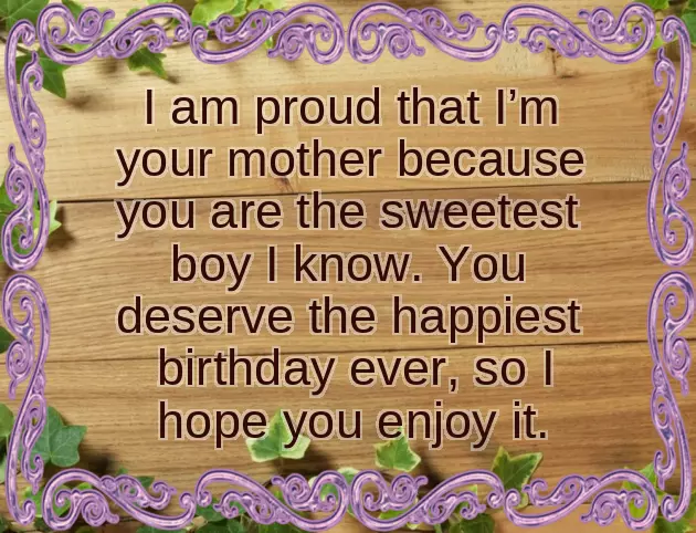 Happy Birthday To Kid Boy