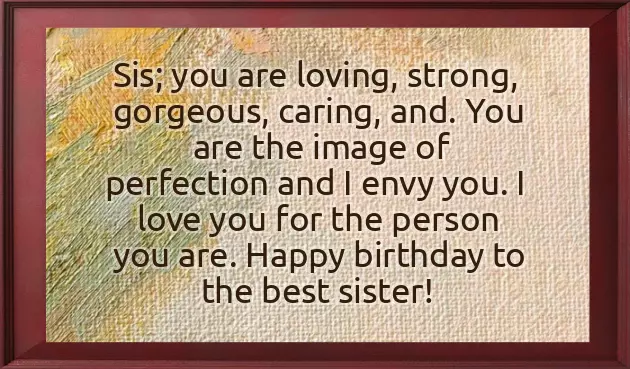 Sweet Birthday Wishes For Little Sister