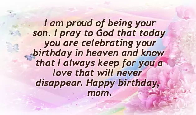Birthday Poems For Mom In Heaven Birthday Poems For Mom In Heaven
