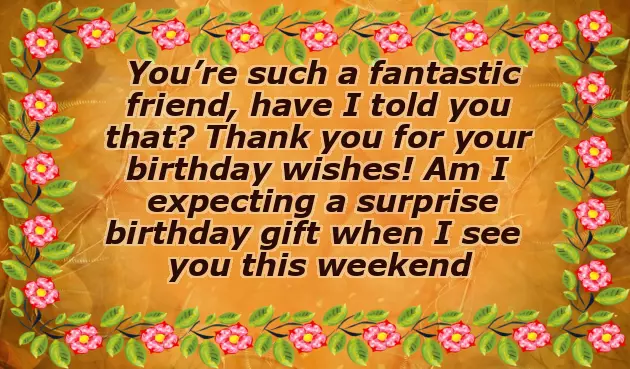 Best Quotes For Thanks For Birthday Wishes