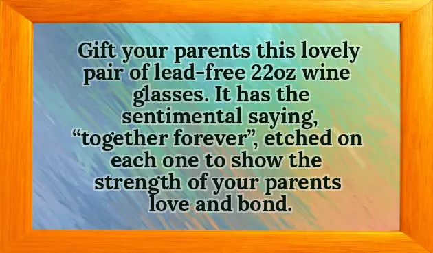 50Th Wedding Anniversary Gift Ideas For Your Parents