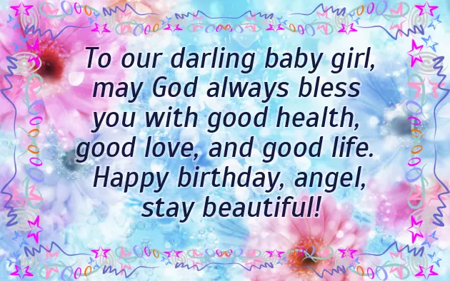 Happy Birthday My Little Angel