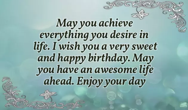 Beautiful Happy Birthday Wishes