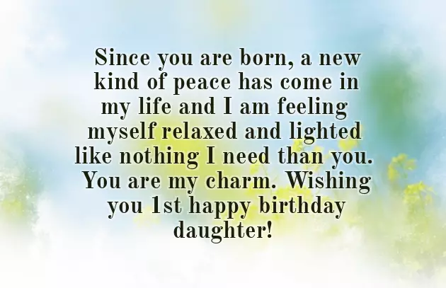 1St Birthday Wishes For Baby Girl From Father 1St Birthday Wishes For Baby Girl From Father
