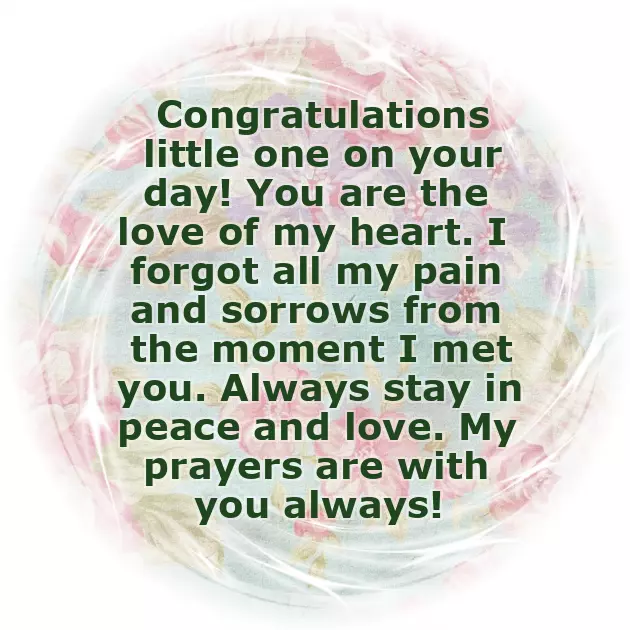 Birthday Wish For A Small Girl