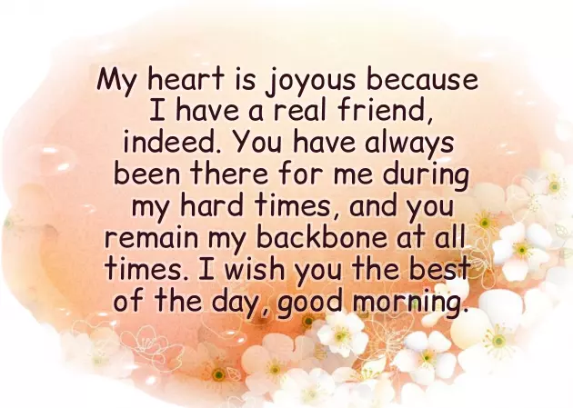 Good Morning Best Friend Messages